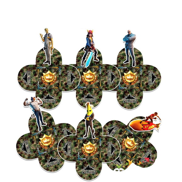 Forminha de Doce Fortnite