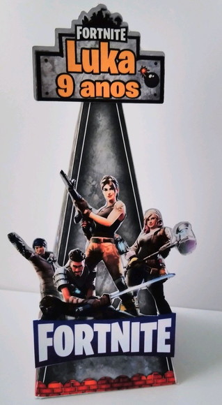 Caixa Piramide Fortnite - Imagem 2