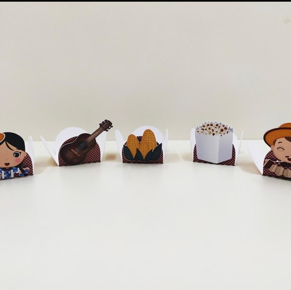 Forminhas de Doce Festa Junina