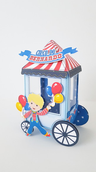 Carrinho de Pipoca Circo