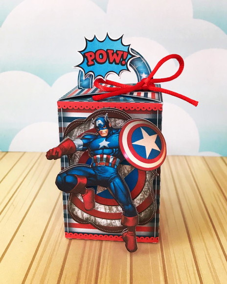 Caixa Alta Capitão America