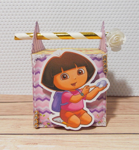 Caixa Palitinho Dora a Aventureira