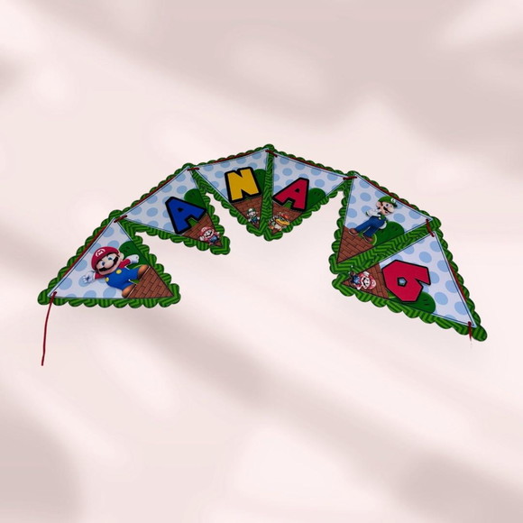 Bandeirolas Super Mario Bros - Imagem 3