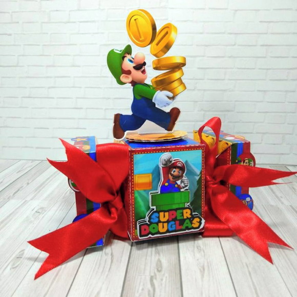 Caixa Bala Super Mario Bross