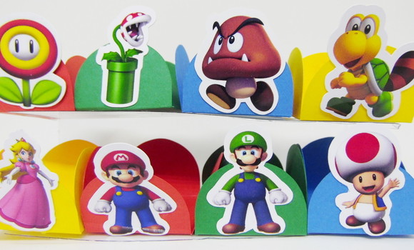 Forminhas Super Mario Bross