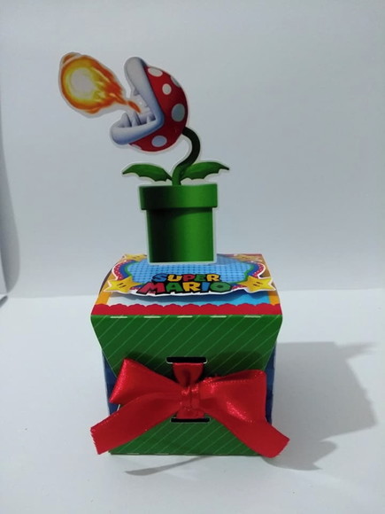 Caixa Passa Fita Super Mario Bross