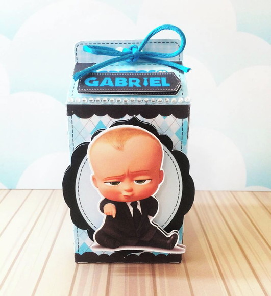 Caixa Milk Poderoso Chefinho