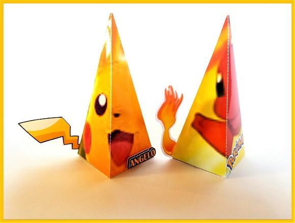 Caixa Piramide Pokemon