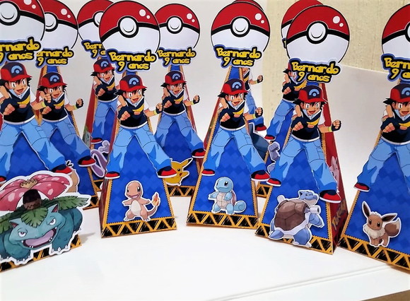 Caixa Piramide Pokemon - Imagem 2