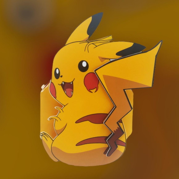 Caixa Oitavada Pikachu