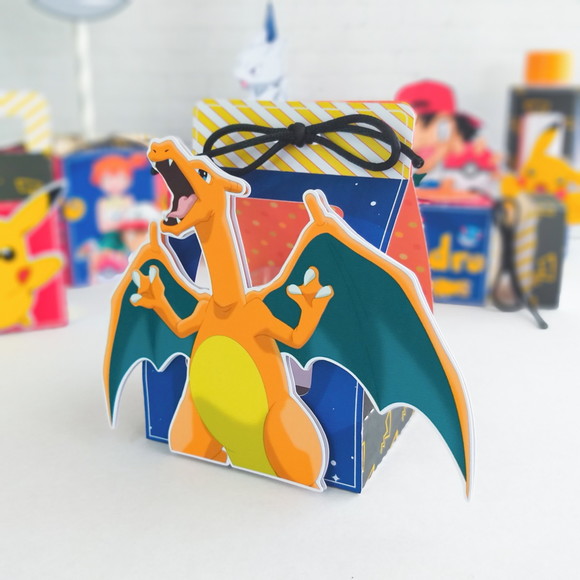 Caixa Porta Acrilico Pokemon