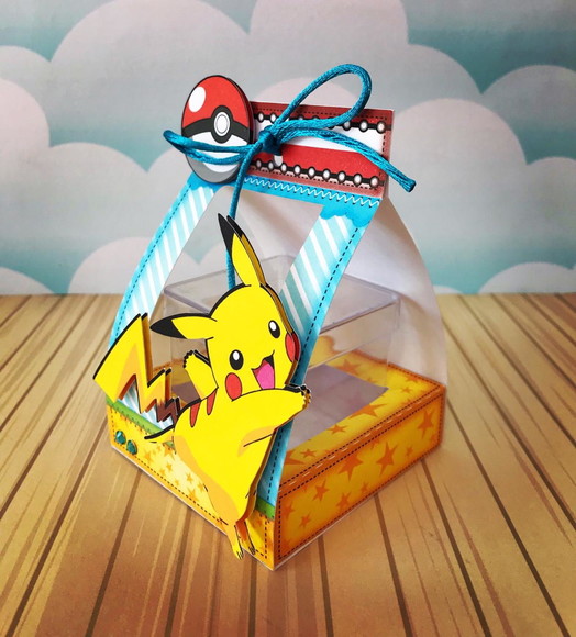 Caixa Porta Acrilico Pokemon