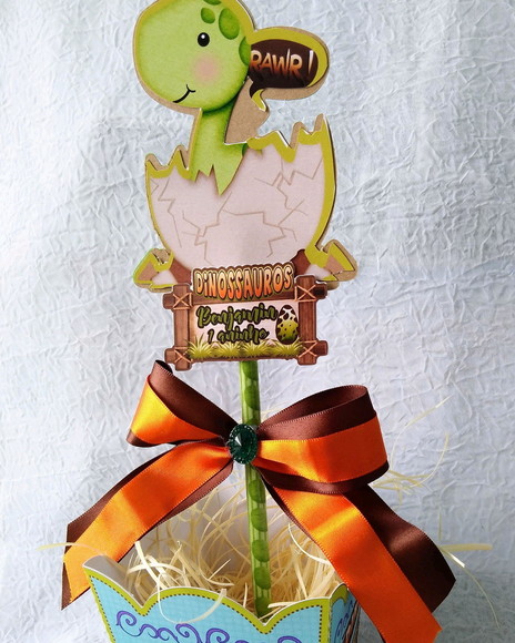Centro de Mesa Dino Baby