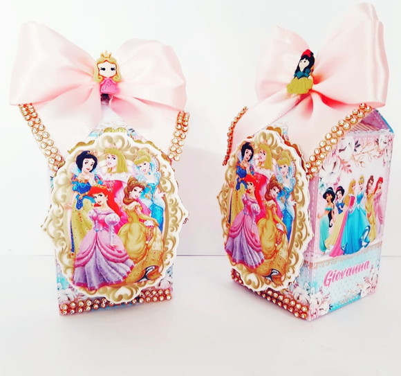Caixa Milk Princesas Disney