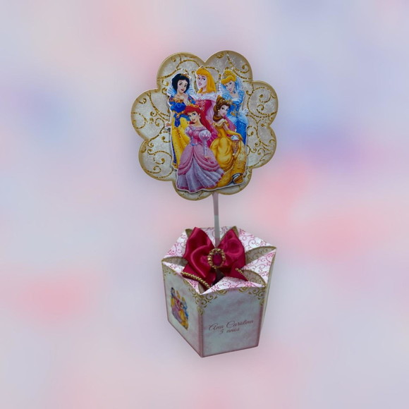Centro de Mesa Princesas Disney - Imagem 2