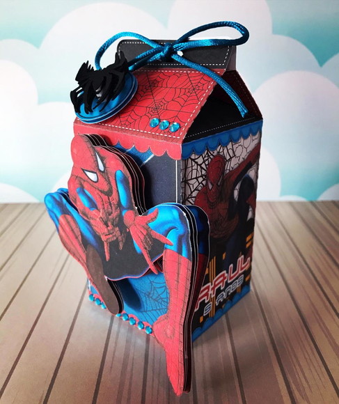 Caixa Milk Homem Aranha - Imagem 2