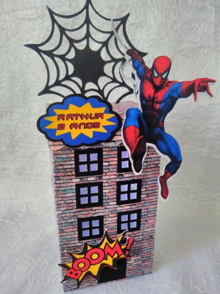Caixa Predio Homem Aranha