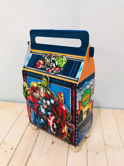 Caixa com Alça Super Herois - Imagem 2