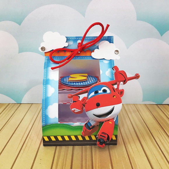 Caixa Porta Acrilico Super Wings
