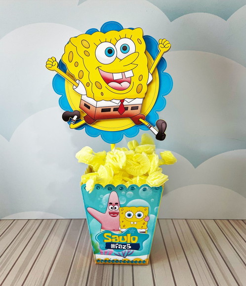 Centro de Mesa Bob Esponja
