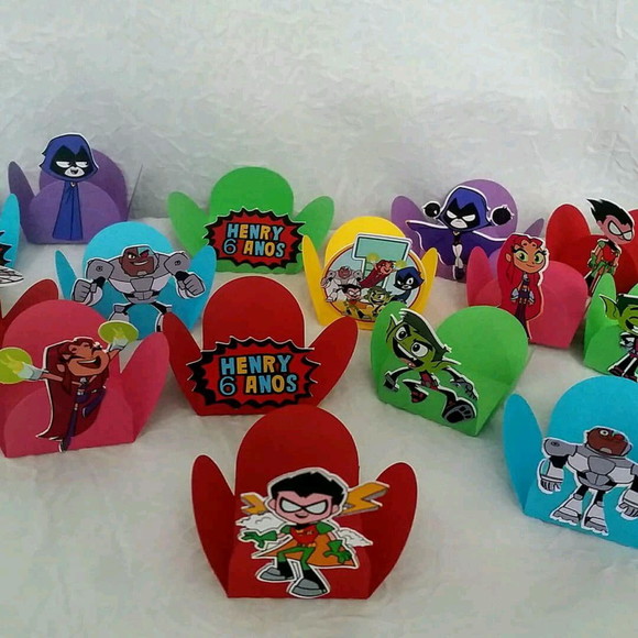 Forminhas Jovens Titans