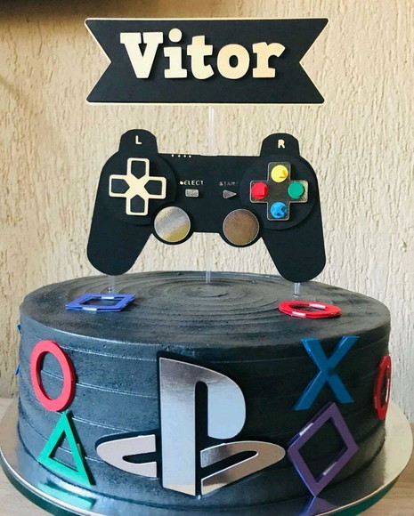 Topo de Bolo Video Game