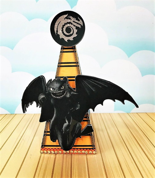 Caixa Piramide Como Treinar o Seu Dragao