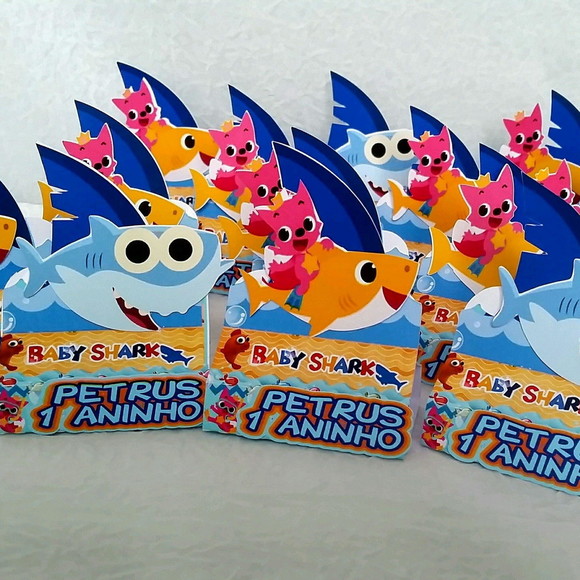 Porta Bis Duplo Baby Shark