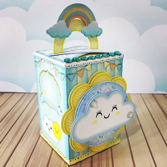 Caixa com Alça Chuva de Amor