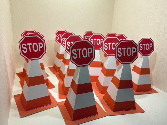 Caixa Cone de Trânsito - Imagem 2