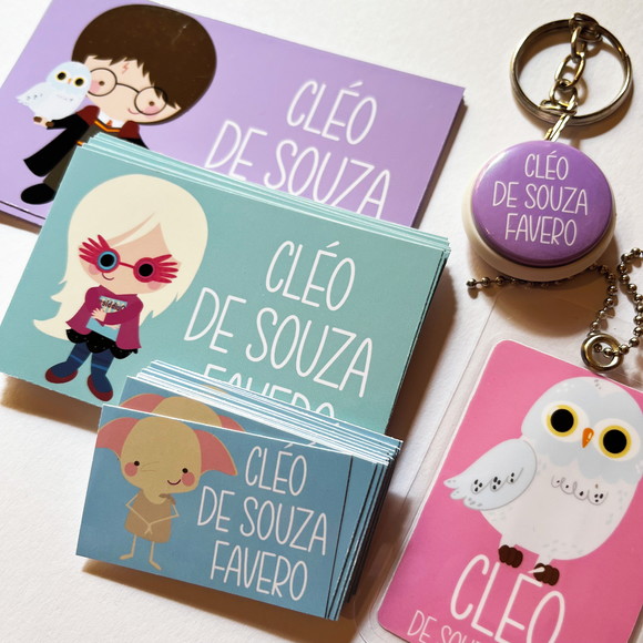 Etiqueta Escolar Harry Potter - Imagem 3