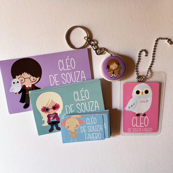 Etiqueta Escolar Harry Potter