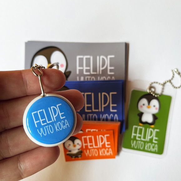 Etiqueta Escolar Pinguim - Imagem 2