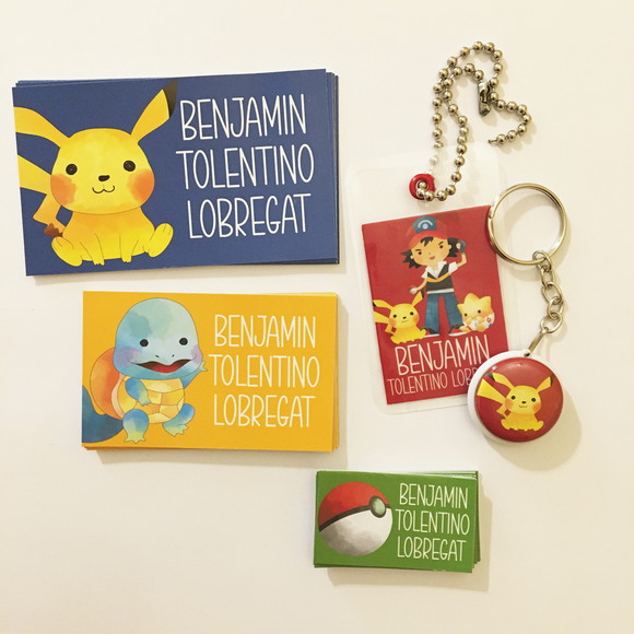 Etiqueta Escolar Pokemon