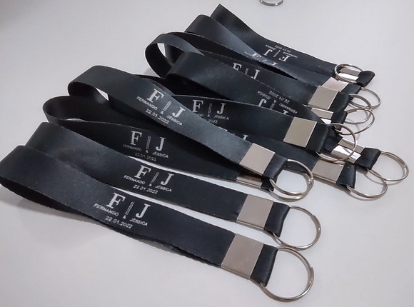 Chaveiro Personalizado em Tecido!