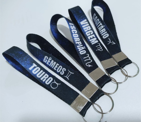 Chaveiro Personalizado em Tecido! - Imagem 3