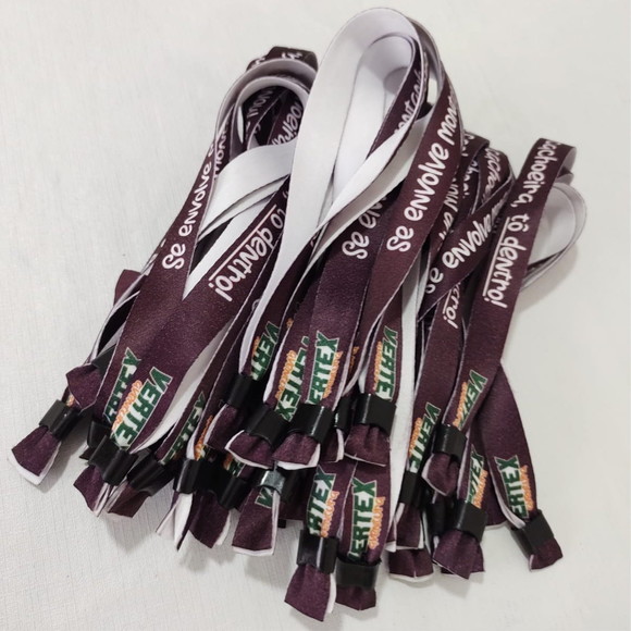 Pulseiras Personalizadas de Tecido - Imagem 3