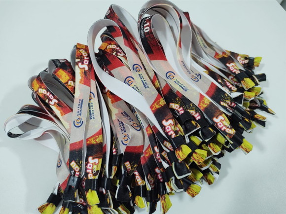 Pulseiras Personalizadas de Tecido - Imagem 2