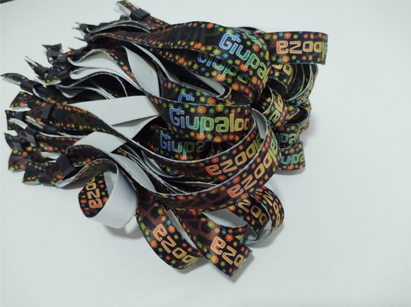 Pulseiras Personalizadas de Tecido - Imagem 2