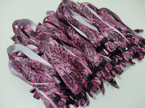 Pulseiras Personalizadas de Tecido - Imagem 2