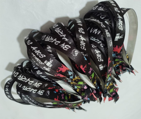 Pulseiras Personalizadas de Tecido