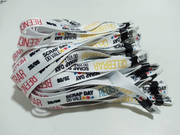 Pulseiras Personalizadas de Tecido - Imagem 2