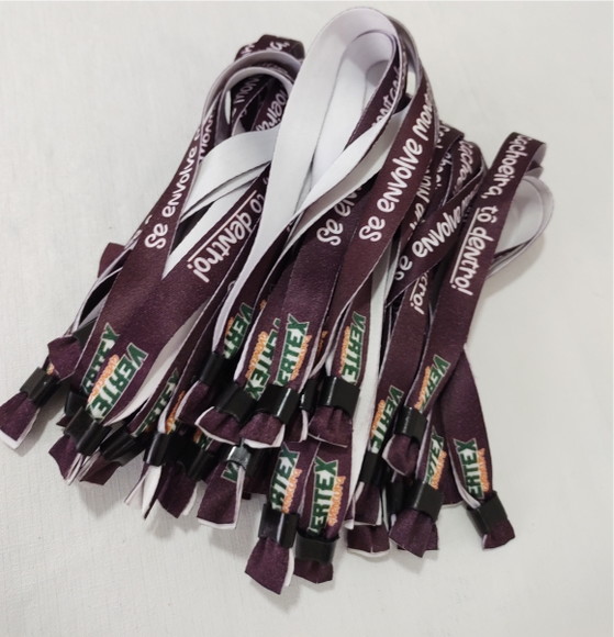 Pulseiras Personalizadas de Tecido - Imagem 4