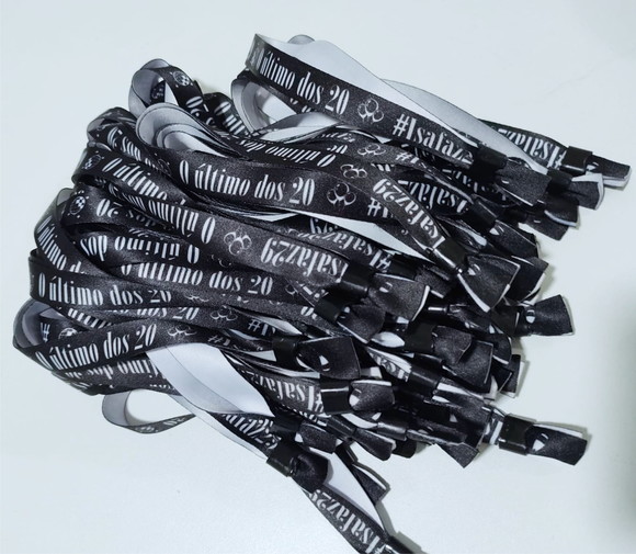 Pulseiras Personalizadas de Tecido - Imagem 4