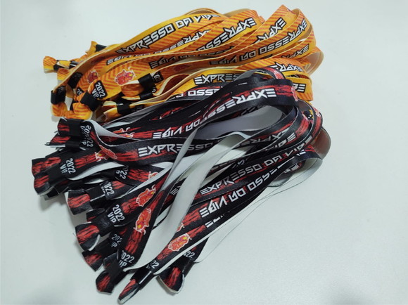 Pulseiras Personalizadas de Tecido - Imagem 3