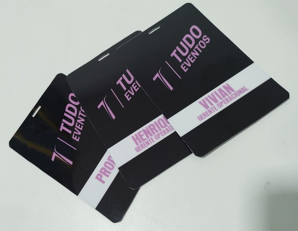Credencial Personalizada 10x15 para Eventos Festas Shows ! - Imagem 2