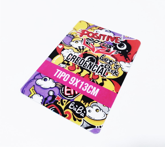 Credencial Personalizada 9x13 para Eventos Festas Shows!!! - Imagem 4