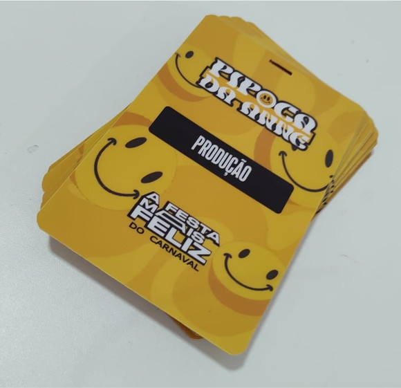 Credencial Personalizada 9x13 para Eventos Festas Shows!!! - Imagem 5