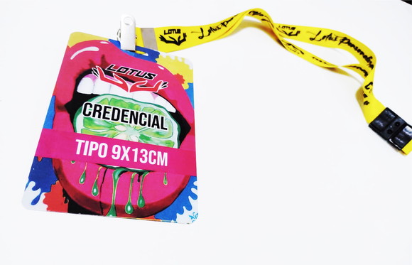 Credencial Personalizada 9x13 para Eventos Festas Shows!!! - Imagem 5
