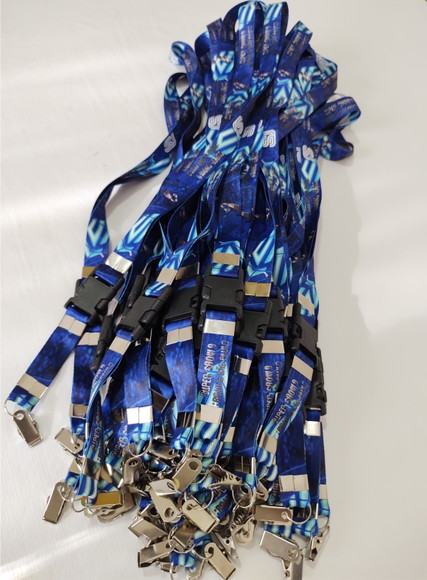 Cordão Personalizado Premium (crachá,credencial, Eventos)